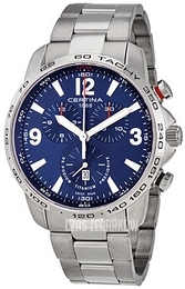 Certina Ds Podium Niebieski/Tytan Ø44 mm C001.647.44.047.00