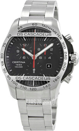 Certina DS Cascadeur Czarny/Stal Ø42 mm C003.617.21.050.00