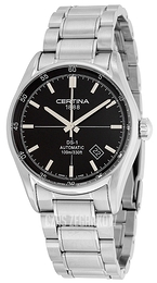 Certina DS 1 Automatic Czarny/Stal Ø39 mm C006.407.11.051.00