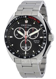 Certina DS Royal Chrono Czarny/Stal Ø41 mm C010.417.11.051.01