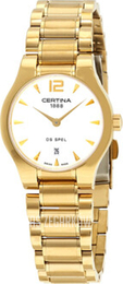 Certina DS Spel Srebrny/Stal w odcieniu złota Ø30 mm C012.209.33.037.00