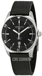 Certina DS First Czarny/Guma Ø41 mm C014.410.17.051.00