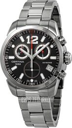 Certina DS Rookie Chrono Czarny/Stal Ø40 mm C016.417.11.057.00