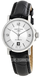 Certina DS Caimano Srebrny/Skóra Ø27 mm C017.207.16.037.00