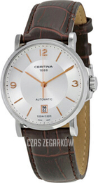 Certina DS Caimano Srebrny/Skóra Ø38 mm C017.407.16.037.01