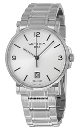 Certina DS Caimano Gent Srebrny/Stal Ø38 mm C017.410.11.037.00