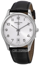 Certina DS 4 Srebrny/Skóra Ø40 mm C022.610.16.032.00