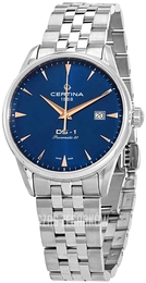 Certina DS 1 Czarny/Stal Ø40 mm C029.807.11.041.02