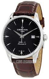 Certina DS 1 Czarny/Skóra Ø40 mm C029.807.16.051.00