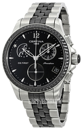 Certina DS First Lady Czarny/Stal Ø38 mm C030.250.11.056.00