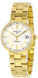 Certina DS Stella Srebrny/Stal w odcieniu złota Ø31.6 mm C031.210.33.031.00