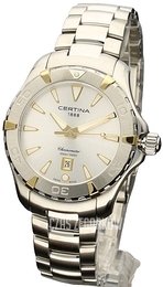 Certina Ds Action Srebrny/Stal Ø34.3 mm C032.251.21.031.00