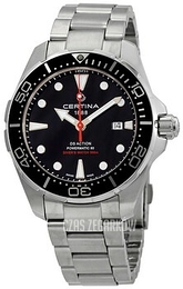 Certina Ds Action Czarny/Stal Ø43 mm C032.407.11.051.00