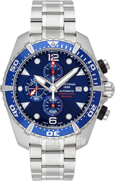 Certina Ds Action Niebieski/Stal Ø45.7 mm C032.427.11.041.00