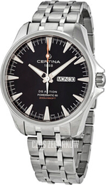 Certina Ds Action Czarny/Stal Ø41 mm C032.430.11.051.00