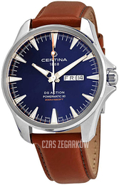 Certina Ds Action Niebieski/Skóra Ø41 mm C032.430.16.041.00