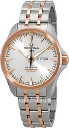 Certina Ds Action Srebrny/Stal w kolorze różowego złota Ø41 mm C032.430.22.031.00