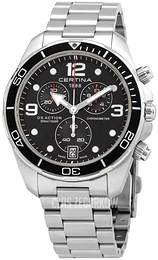 Certina DS Action Czarny/Stal Ø43 mm C032.434.11.057.00