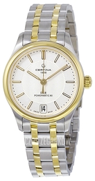 Certina DS 8 Srebrny/Stal w odcieniu złota Ø31 mm C033.207.22.031.00