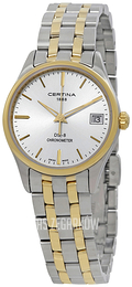 Certina Ds 8 Srebrny/Stal w odcieniu złota Ø30 mm C033.251.22.031.00