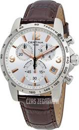 Certina DS Podium Srebrny/Skóra Ø41 mm C034.417.16.037.01