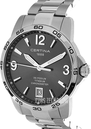 Certina Ds Podium Szary/Tytan Ø40 mm C034.451.44.087.00