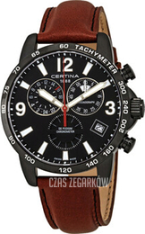 Certina Ds Podium Czarny/Skóra Ø42 mm C034.654.36.057.00