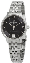 Certina Ds Caimano Czarny/Stal Ø31 mm C035.207.11.057.00