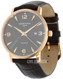 Certina Ds Caimano Szary/Skóra Ø39 mm C035.410.36.087.00