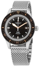 Certina DS PH200M Czarny/Stal Ø42.8 mm C036.407.11.050.01