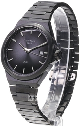 Certina Ds 7 Czarny/Stal Ø39 mm C043.410.33.051.00
