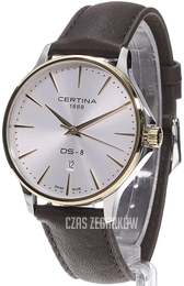 Certina Ds 8 Srebrny/Skóra Ø40 mm C045.410.26.031.00