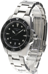 Certina Ds Action Czarny/Stal Ø40 mm C048.410.11.051.00