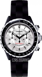 Chanel J12 Superleggera Srebrny/Czeramiczna Ø41 mm H2039