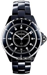 Chanel J12 Czarny/Czeramiczna Ø38 mm H2124