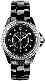 Chanel J12 Czarny/Czeramiczna Ø33 mm H3108