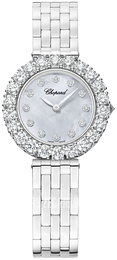 Chopard L Heure Du Diamant Biały/18 karatowe białe złoto Ø30 mm 10A378-1601