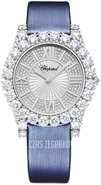 Chopard L Heure Du Diamant Srebrny/Satyna Ø35.75 mm 139419-1601