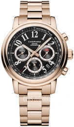 Chopard Mille Miglia Czarny/18 karatowe różowe złoto Ø42 mm 151274-5002