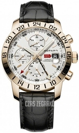 Chopard Classic Racing GMT Chrono Biały/Guma Ø42.5 mm 161267-5001