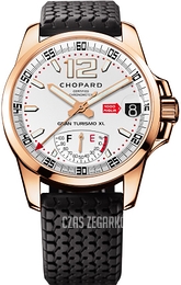 Chopard Mille Miglia Srebrny/Guma Ø44 mm 161272-5001