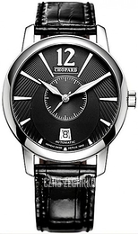 Chopard L.U.C Twin Czarny/Skóra Ø39 mm 161880-1001