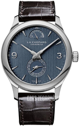 Chopard L.U.C Niebieski/Skóra Ø43 mm 161926-1002