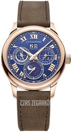 Chopard L.U.C Niebieski/Skóra Ø43 mm 161927-5002