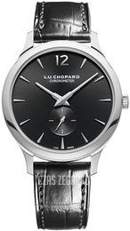 Chopard L.U.C Czarny/Skóra Ø40 mm 161948-1001