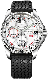 Chopard Mille Miglia Srebrny/Guma Ø44 mm 168459-3009
