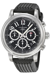 Chopard Classic Racing Mille Miglia Chronograph Czarny/Guma Ø42 mm 168511-3001