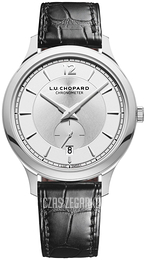 Chopard L.U.C Srebrny/Skóra Ø40 mm 168583-3001