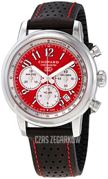 Chopard Mille Miglia Czerwony/Skóra Ø42 mm 168589-3008