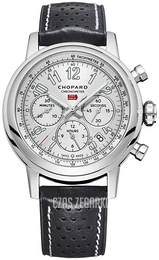 Chopard Mille Miglia Srebrny/Skóra Ø42 mm 168589-3012